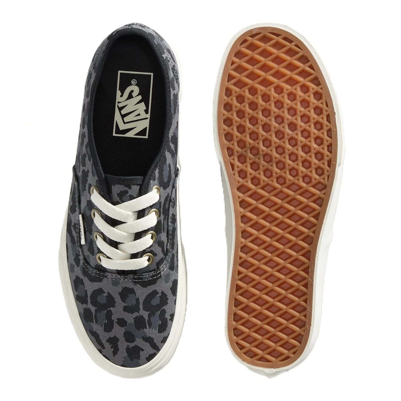 Vans Authentic Canvas Women's Leopard Black/Pewter Trainers