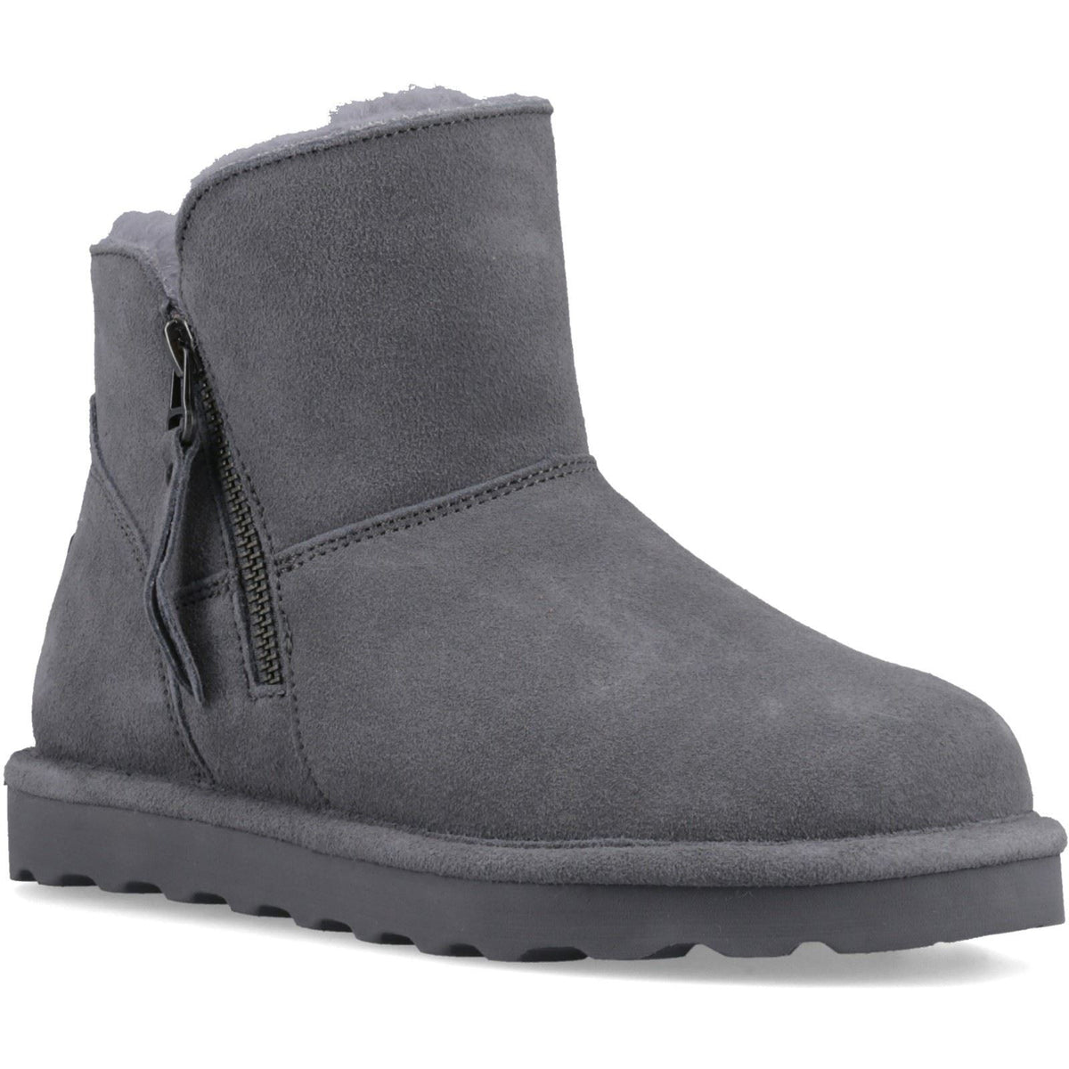 Bearpaw Magnolia Suede Women's GREY Winter Ankle Boots