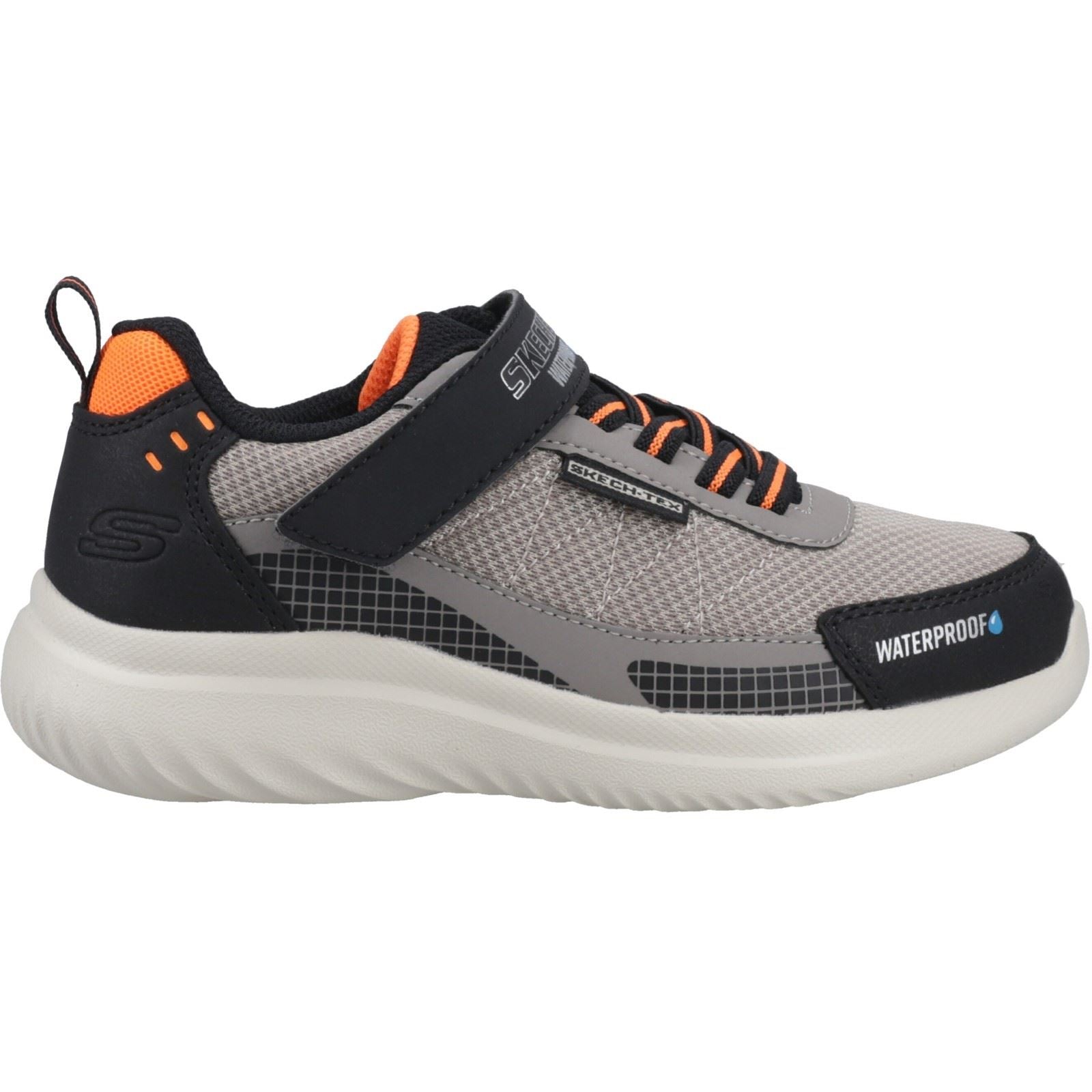 Skechers Bounder 2.0 Aqua Pace Boy's Brown/Taupe Trainers