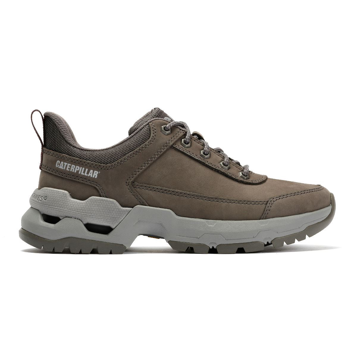 Caterpillar Surge Hiker Lo Waxy Nubuck Men's Dark Gull Grey Lace-Up Shoes