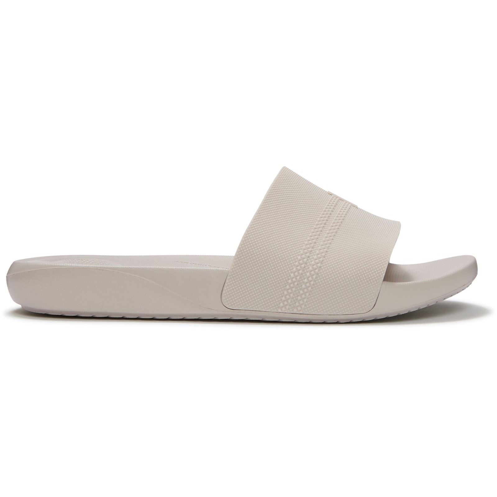 Fitflop iQushion Pool Polyurethane Men's Pale Grey Slides