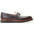 Base London Sid Leather Men's Brown/Beige Loafers