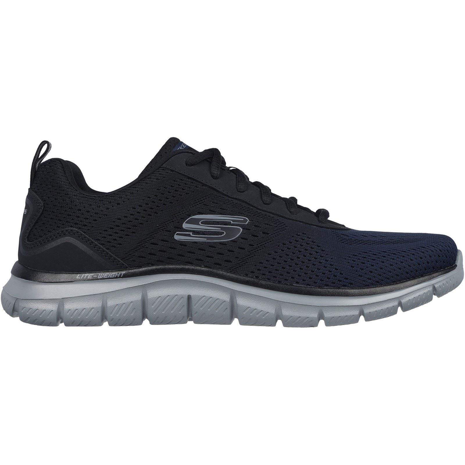 Skechers Track - Ripkent Textile Men's Navy/Black Trainers
