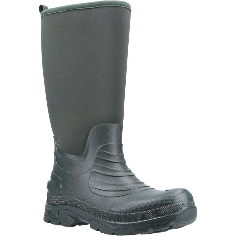 Cotswold Kenwood Synthetic Green Wellington Boots