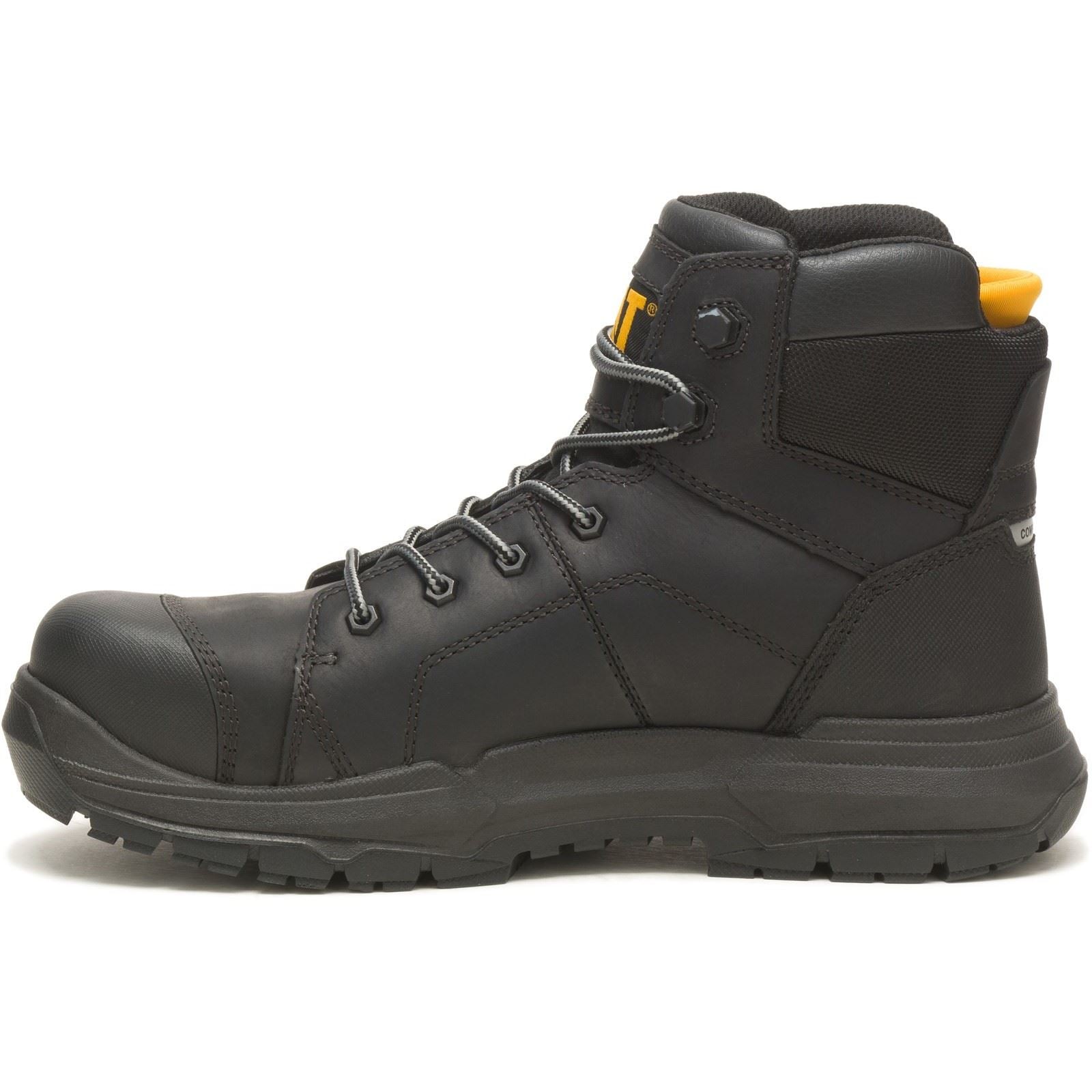 Caterpillar Crossrail 2.0 Leather Black Safety Boots