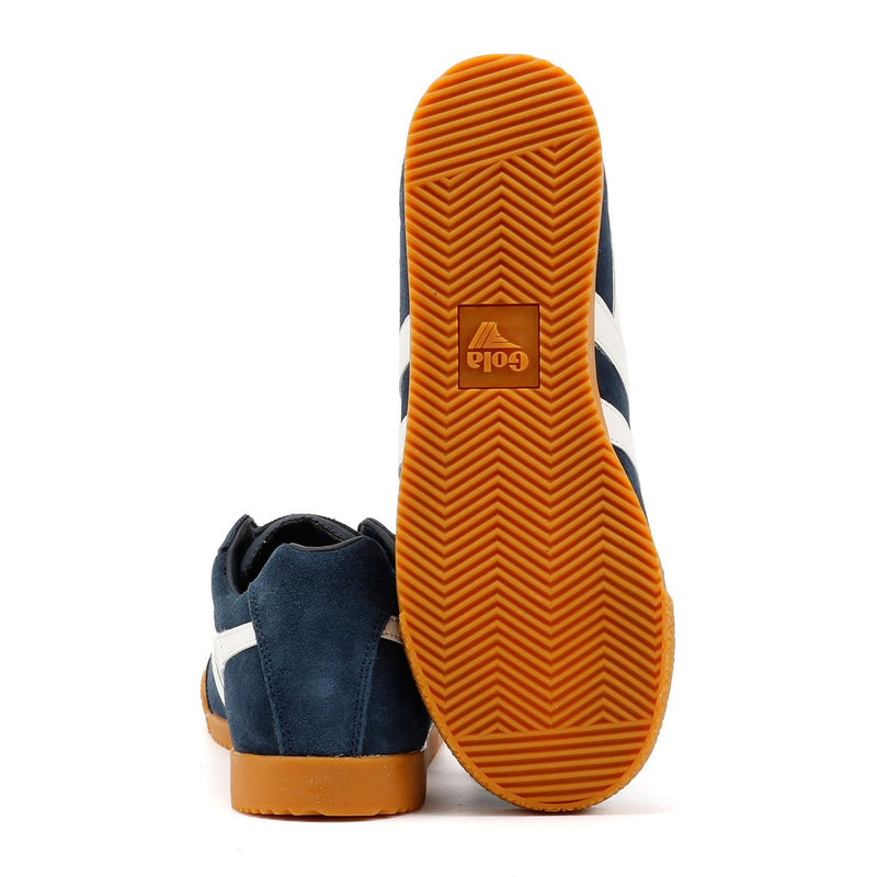 Gola Harrier Suede Women's Navy/White Trainers