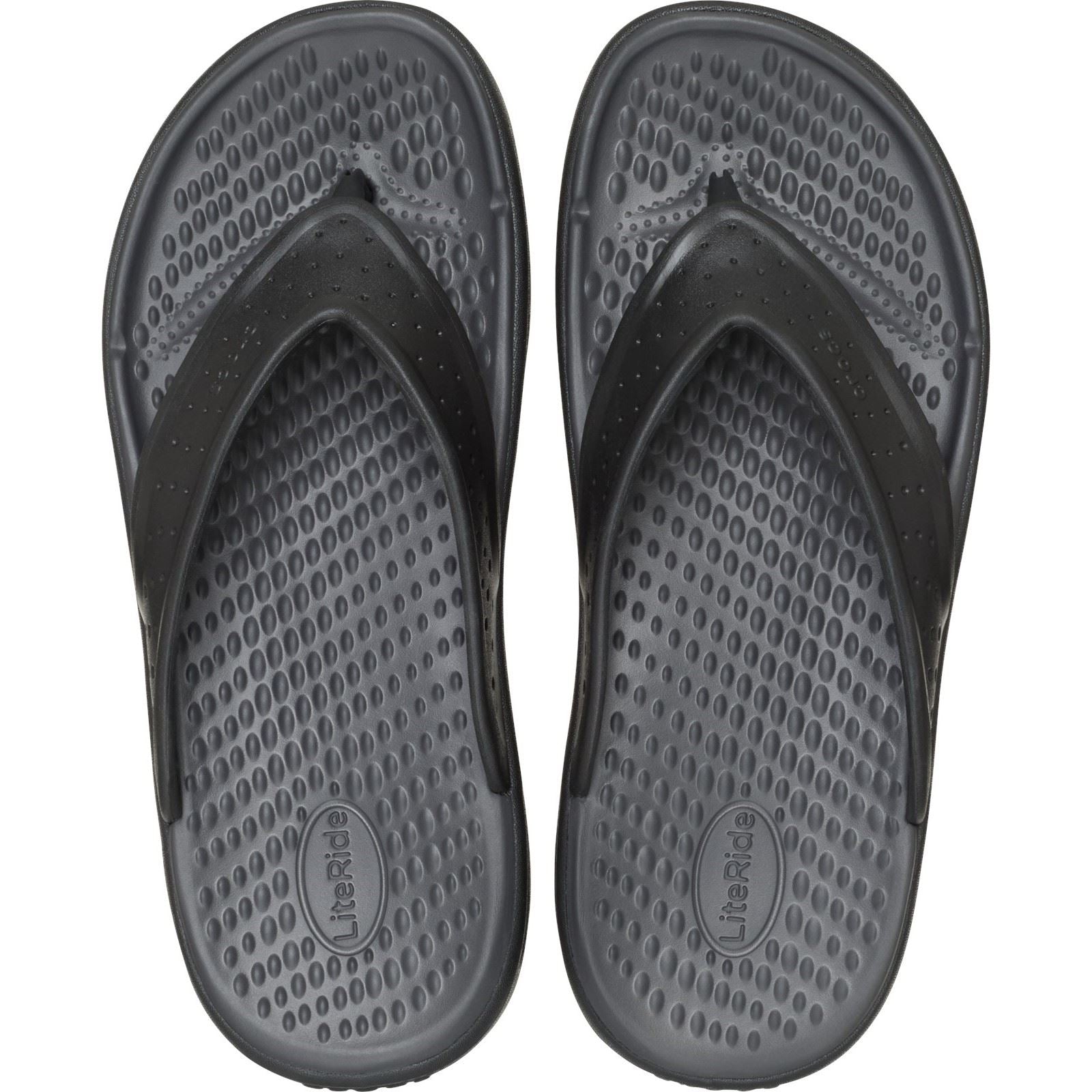 Crocs InMotion Flip Men's Black Sandals