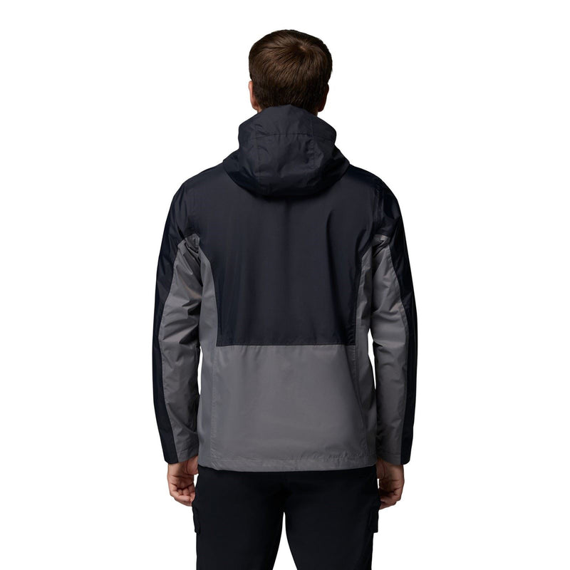 Columbia Pouring Adventure III Jacket Men's Black Rain Jacket