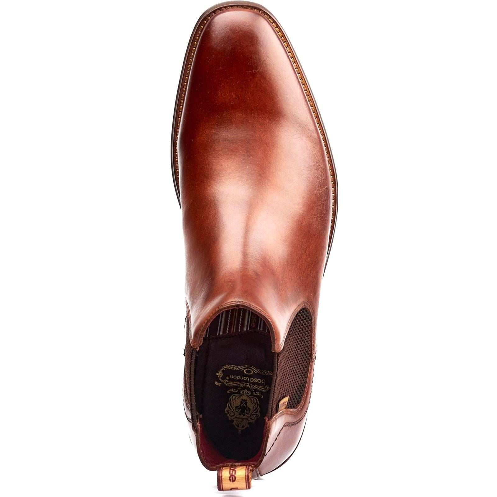 Base London Sikes Leather Men's Tan Boots