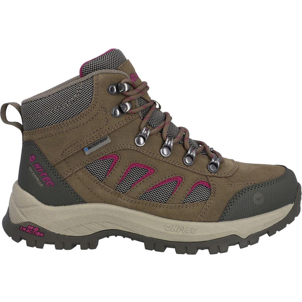 Hi-Tec Bandera Expedition Leather Women's OLIVE Hiking Boots