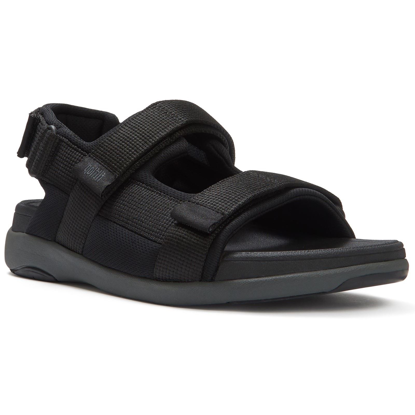 Fitflop F-Mode Go Polyester Men's Black Sandals