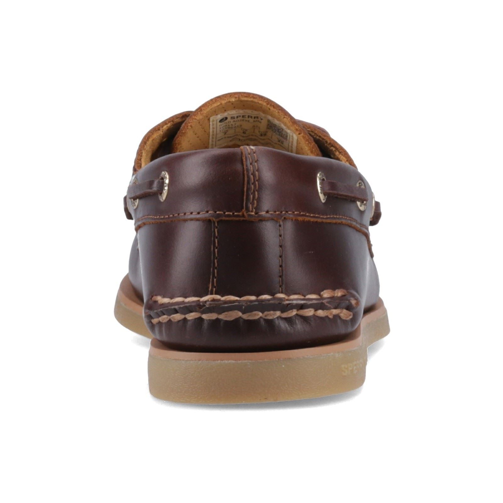 Sperry Authentic Gold Cup Leather Men's Brown Standard Boat Shoes