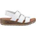 Hush Puppies Eden Gladiator Leather Women's White Sandals