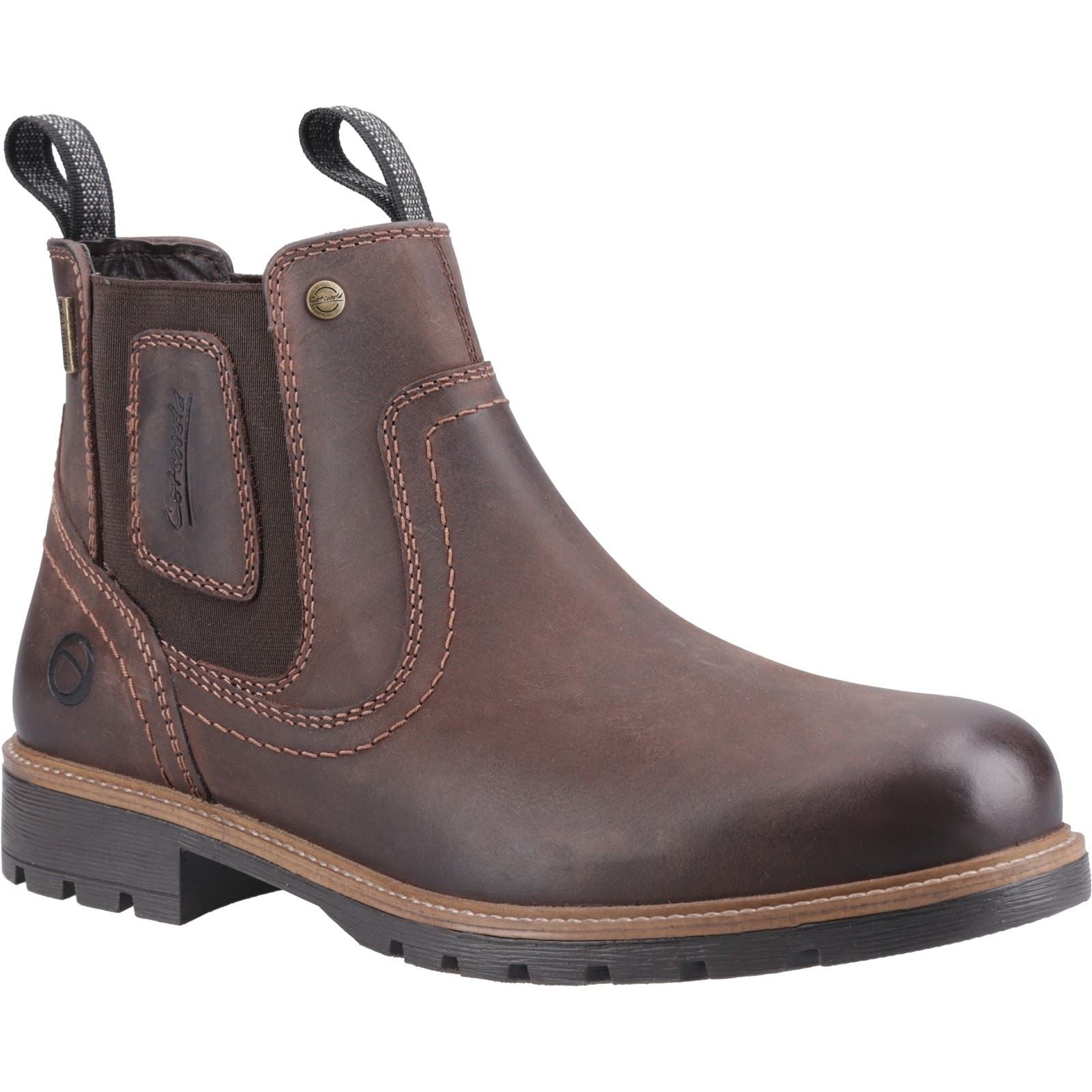 Cotswold Chipping Leather Men's Brown Boots