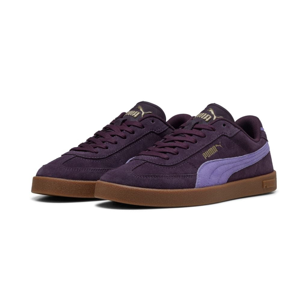Puma Club II Era Suede Plum Trainers