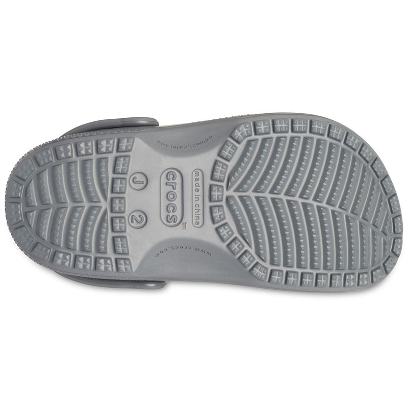 Crocs Kids' Classic Synthetic Slate Grey Clogs