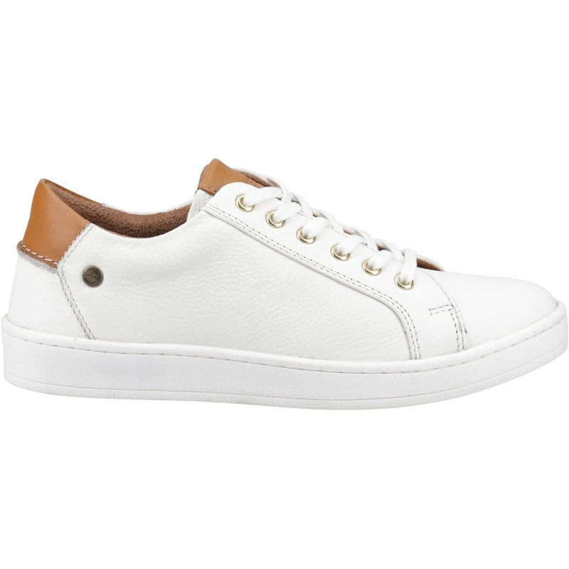 Cotswold Radcot Leather Women's White Trainers