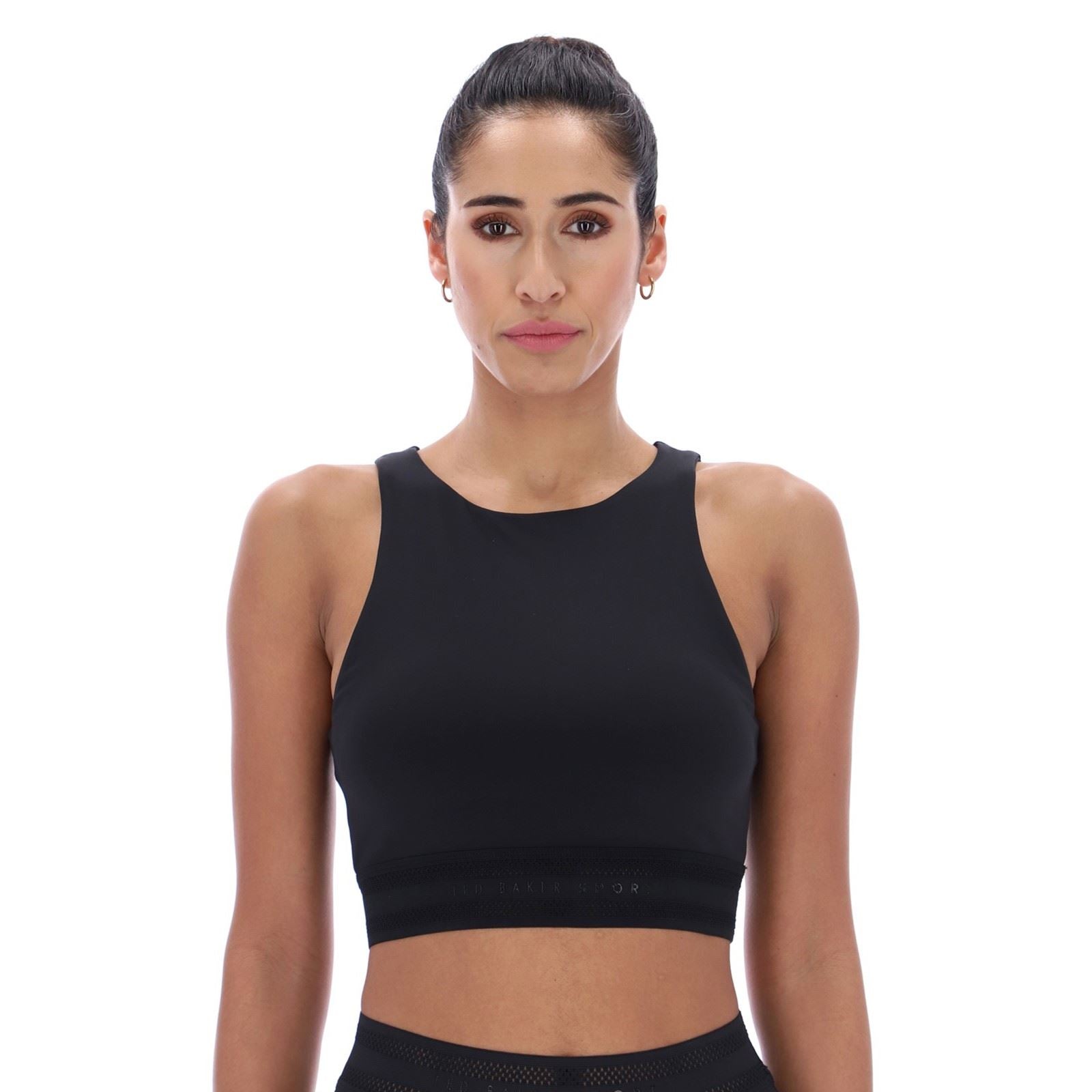 Ted Baker HELEN TBWVS2613 Polyester Women's Black Sports Bra