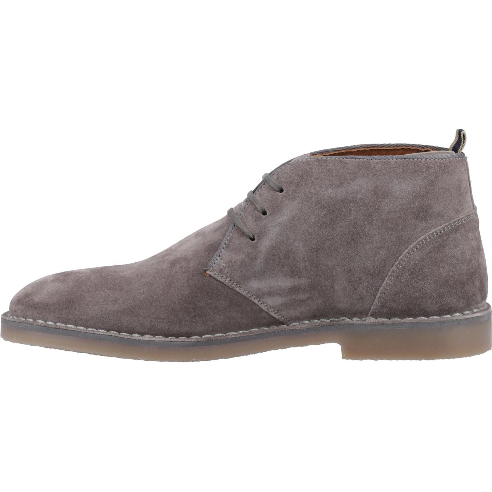 Dune Cashed Suede Men's Grey Boots