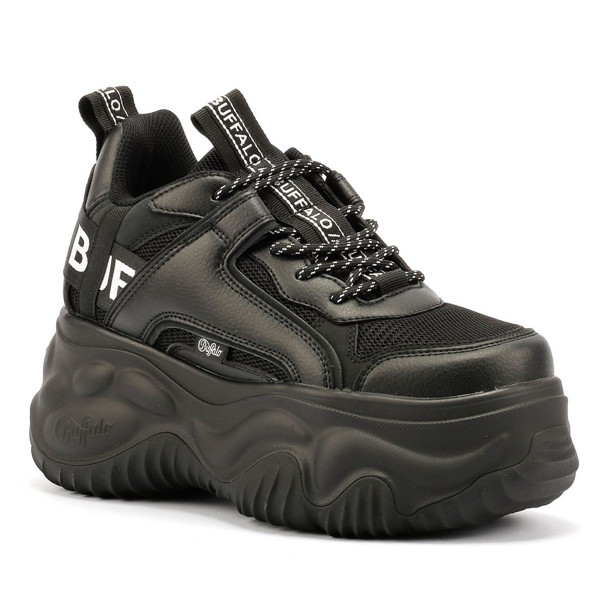 Buffalo Blader Matcha Women's Black Trainers