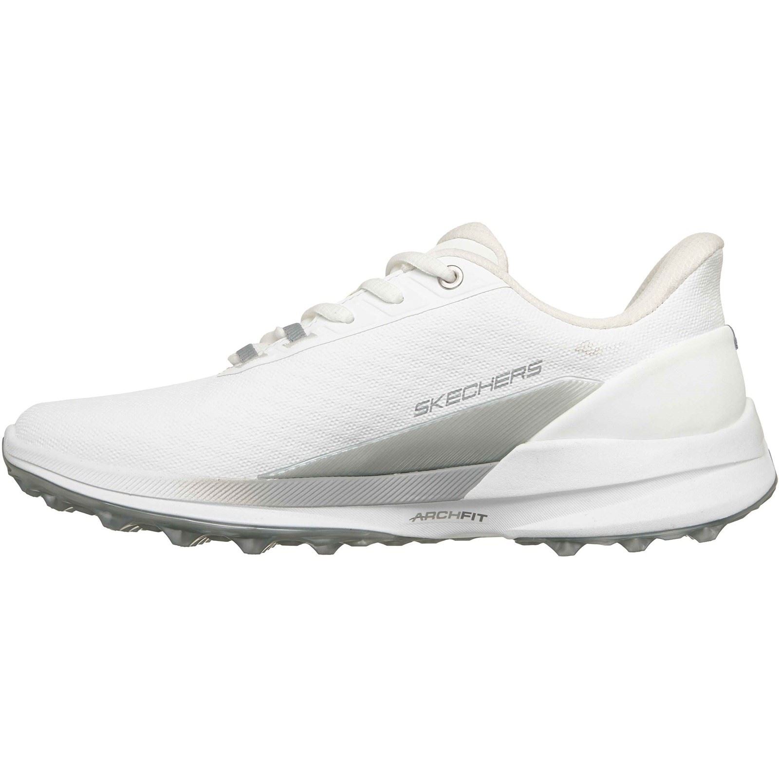 Skechers Skechers Pure Slip Ins Women's White/Silver Golf Shoes
