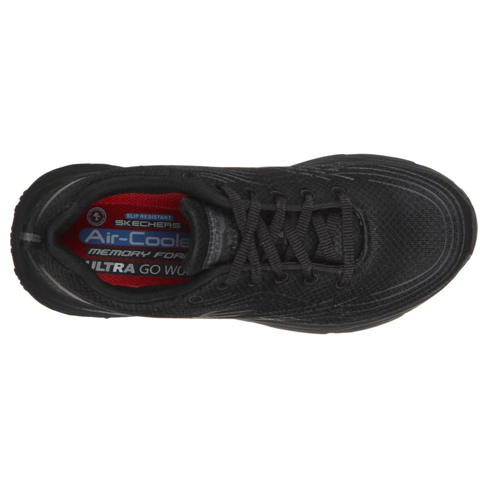 Skechers Workwear Max Cushioning Elite Sr Textile Women's Black Safety Trainers
