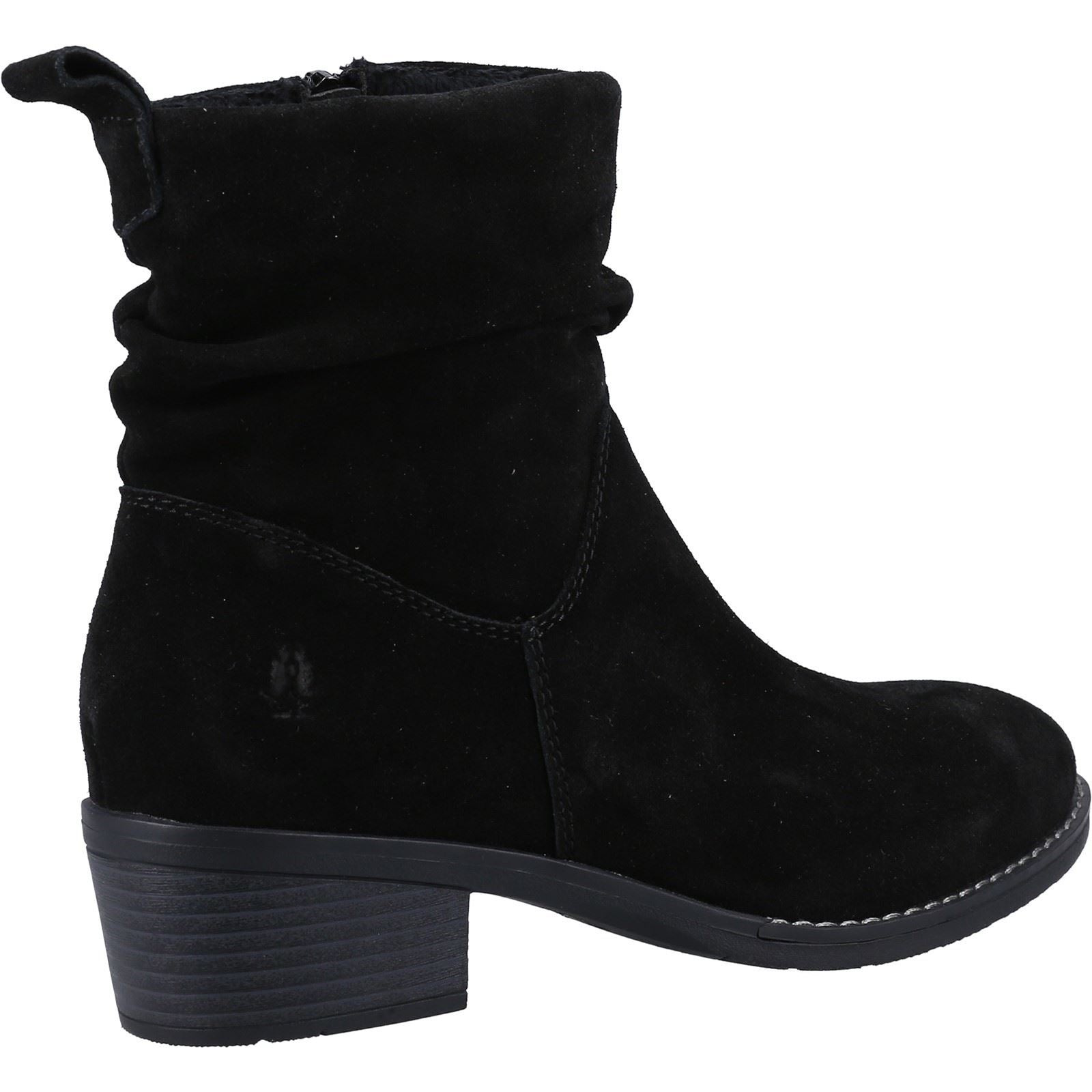 Hush Puppies Iris Suede Women's Black Boots