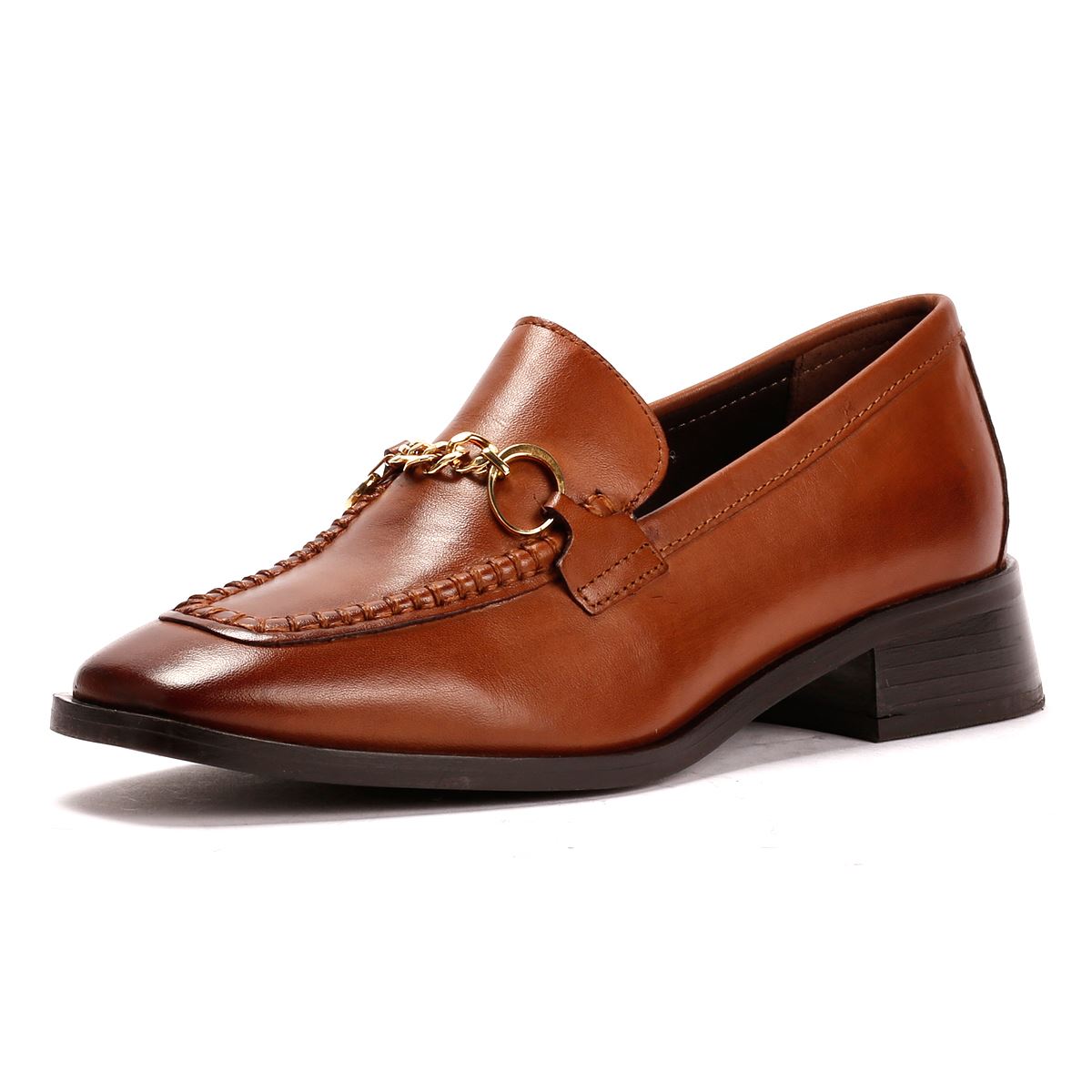 Osprey London The Islington Leather Women's Tan Loafers