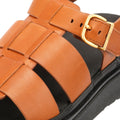FitFlop GEN-FF Fisherman Leather Women's Deep Tan Sandals