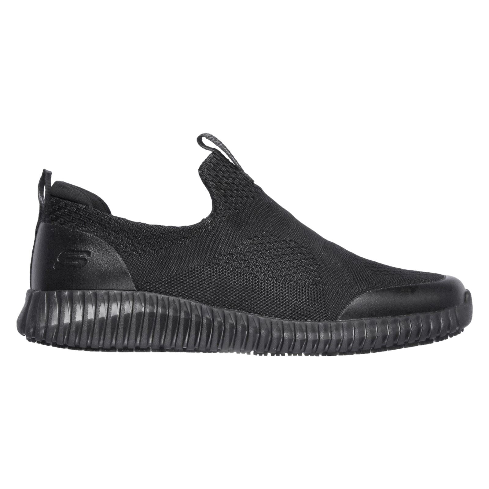 Skechers Workwear Cessnock Textile Men's Black Trainers