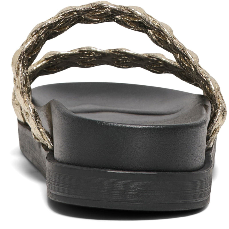 ONLY MINNIE-16 Synthetic Women's Gold Sandals