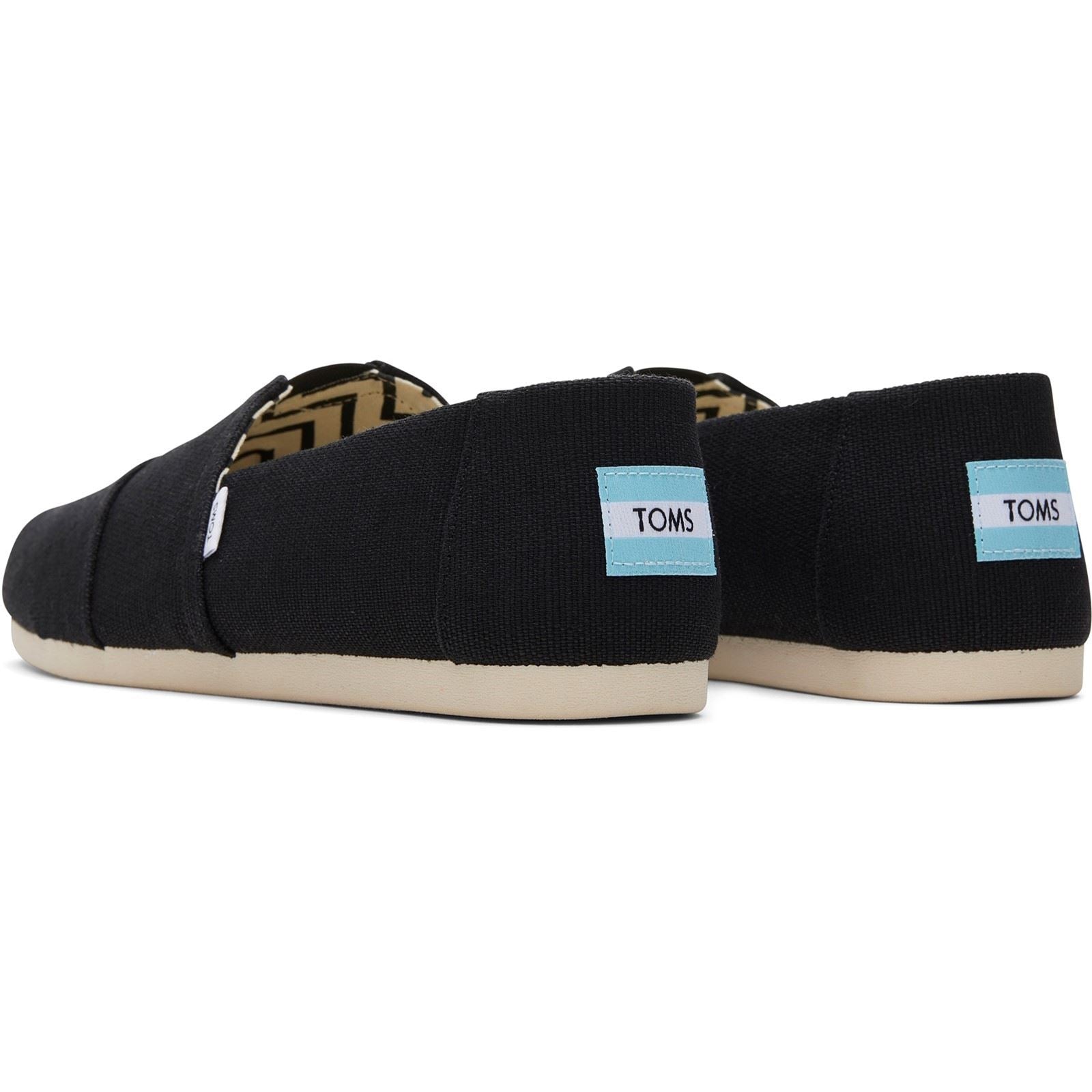 TOMS Alpargata Cotton Women's Black Shoes