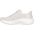 Skechers Arch Fit 2.0 - Easy Chic Textile Women's Natural/Pink Trainers
