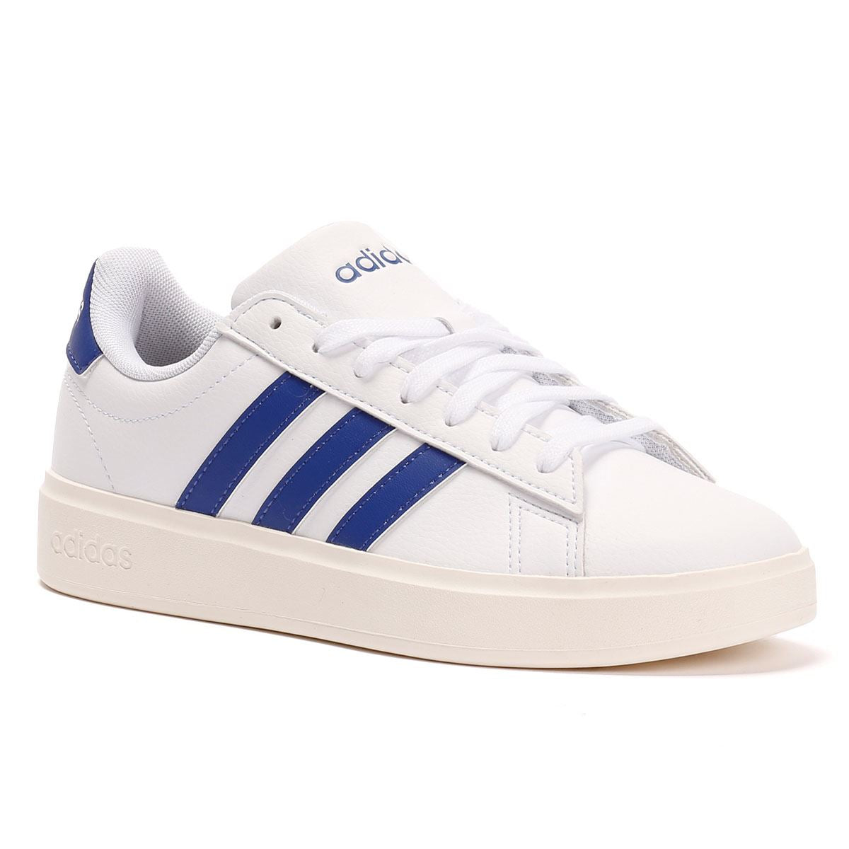 Adidas Grand Court 2.0 White/Blue Trainers