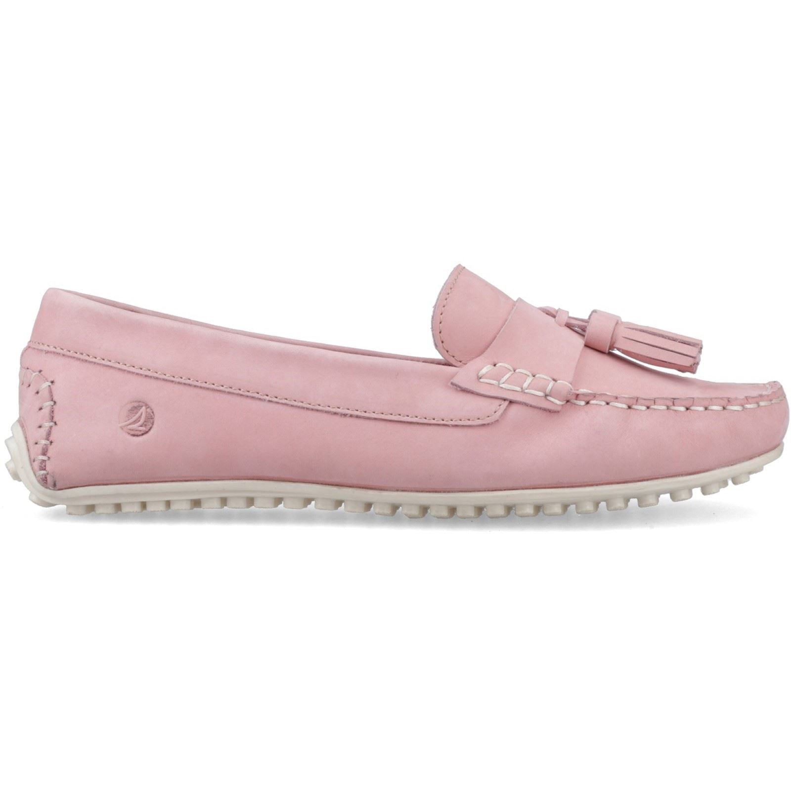 Sperry Salvador Slip On Nubuck Women's Pink Moccasins Shoes