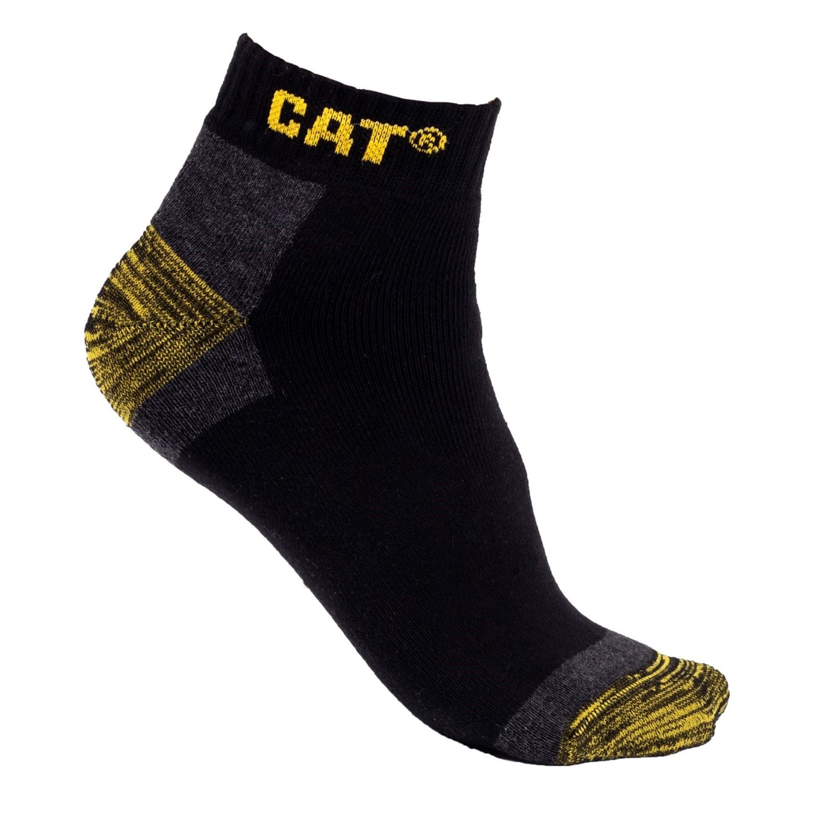 Caterpillar Premium Sneakers Cotton Black Work Socks