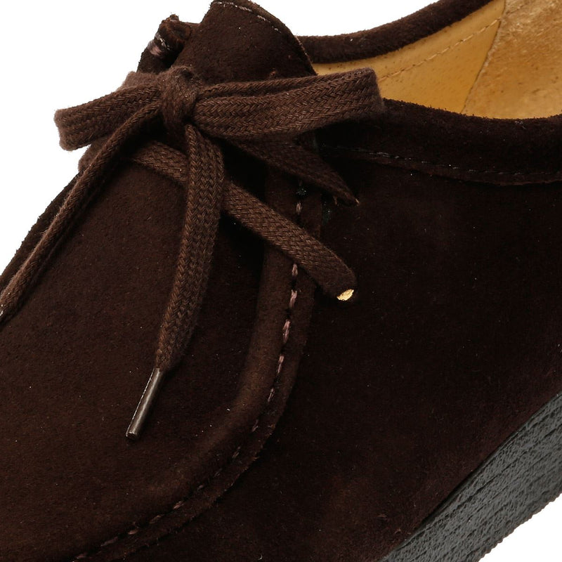 Tower London Apache Suede Men's Dark Brown Shoes