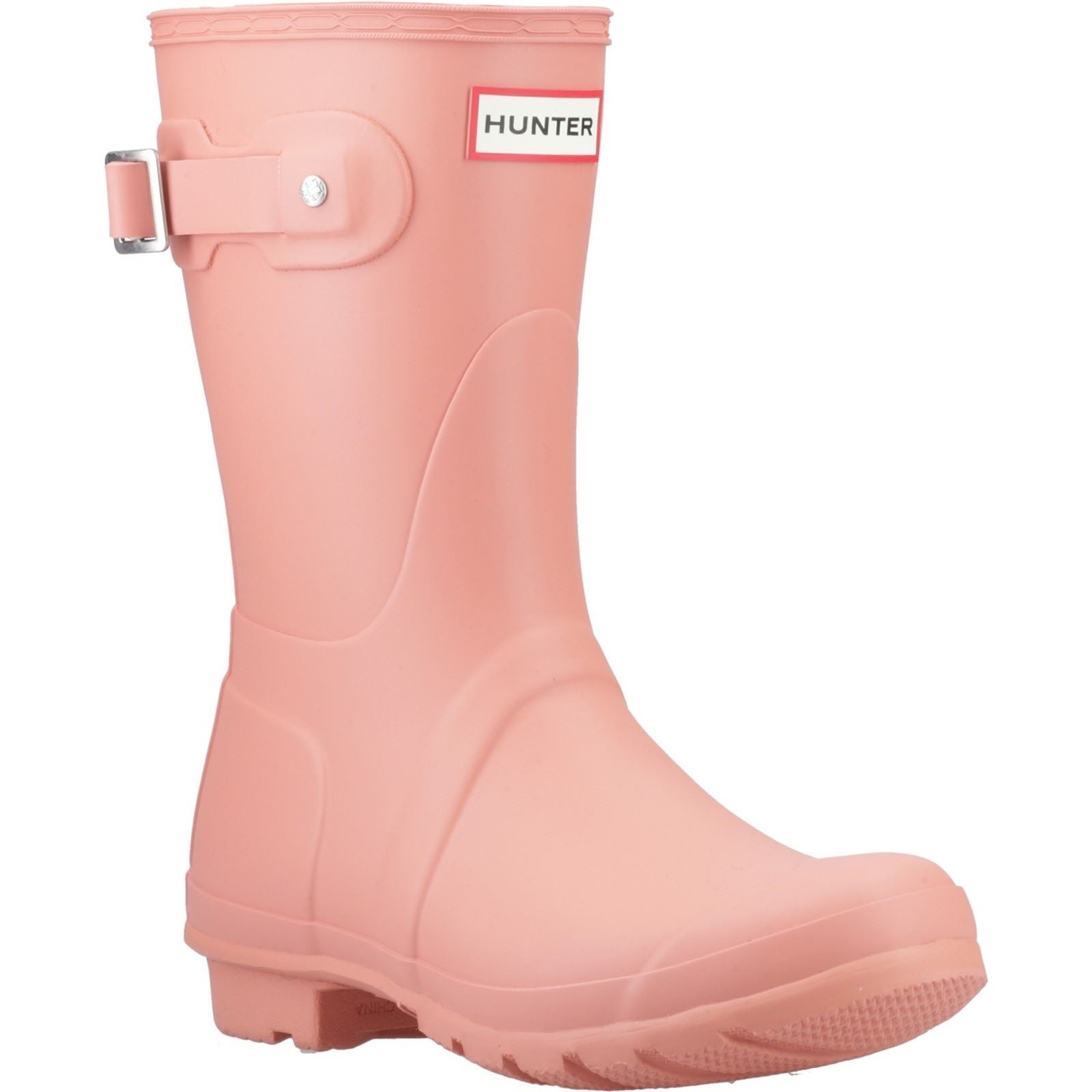 Hunter Original Short Boot Rubber Women's Terracotta Wellington Boots