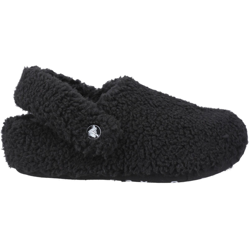 Crocs Classic Cozzzy Synthetic Black Slippers