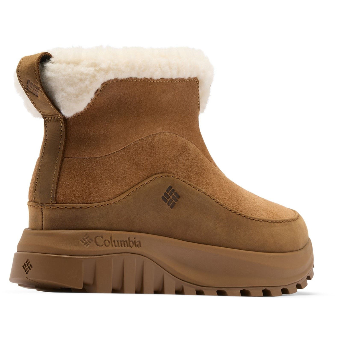 Columbia Snowtrot Ease Leather Women's Light Brown Hiking Boots