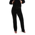 Juicy Couture Del Ray Polyester Women's Black Joggers