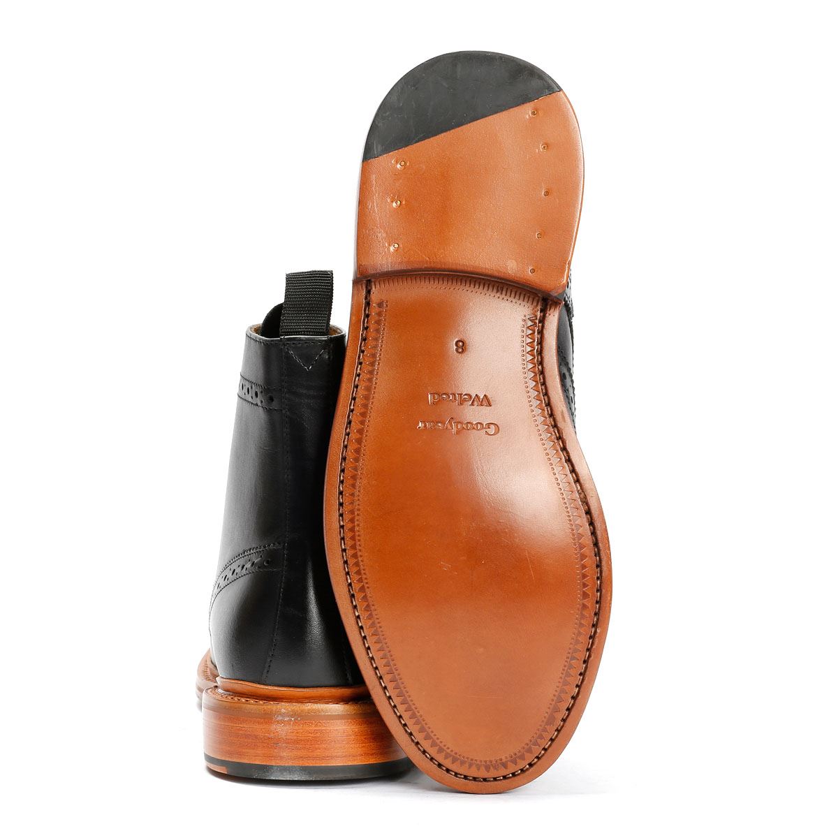Chapman & Moore Walter Brogue Leather Men's Brown Boots