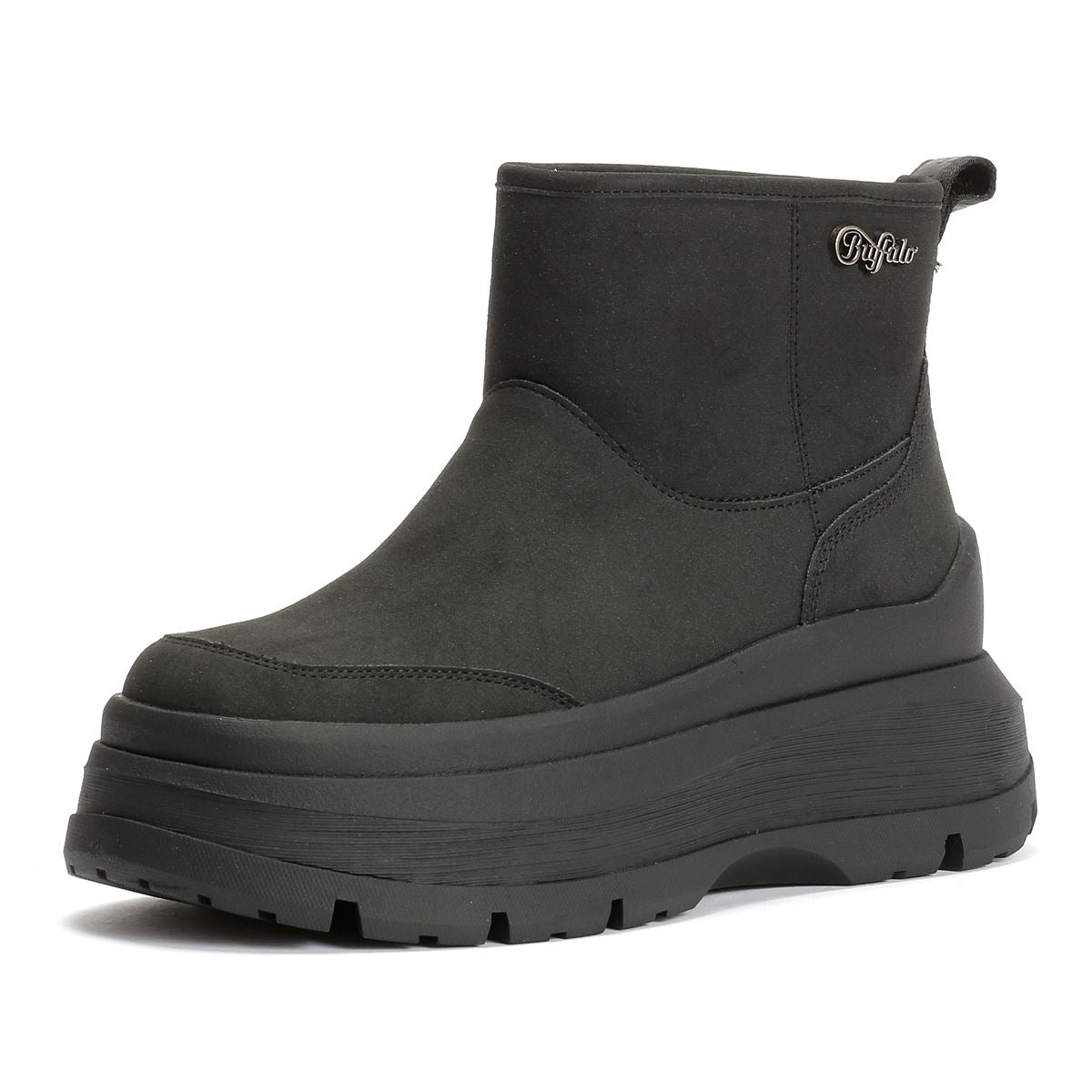 Buffalo Olympia Pull On LO Warm Women's Black Boots