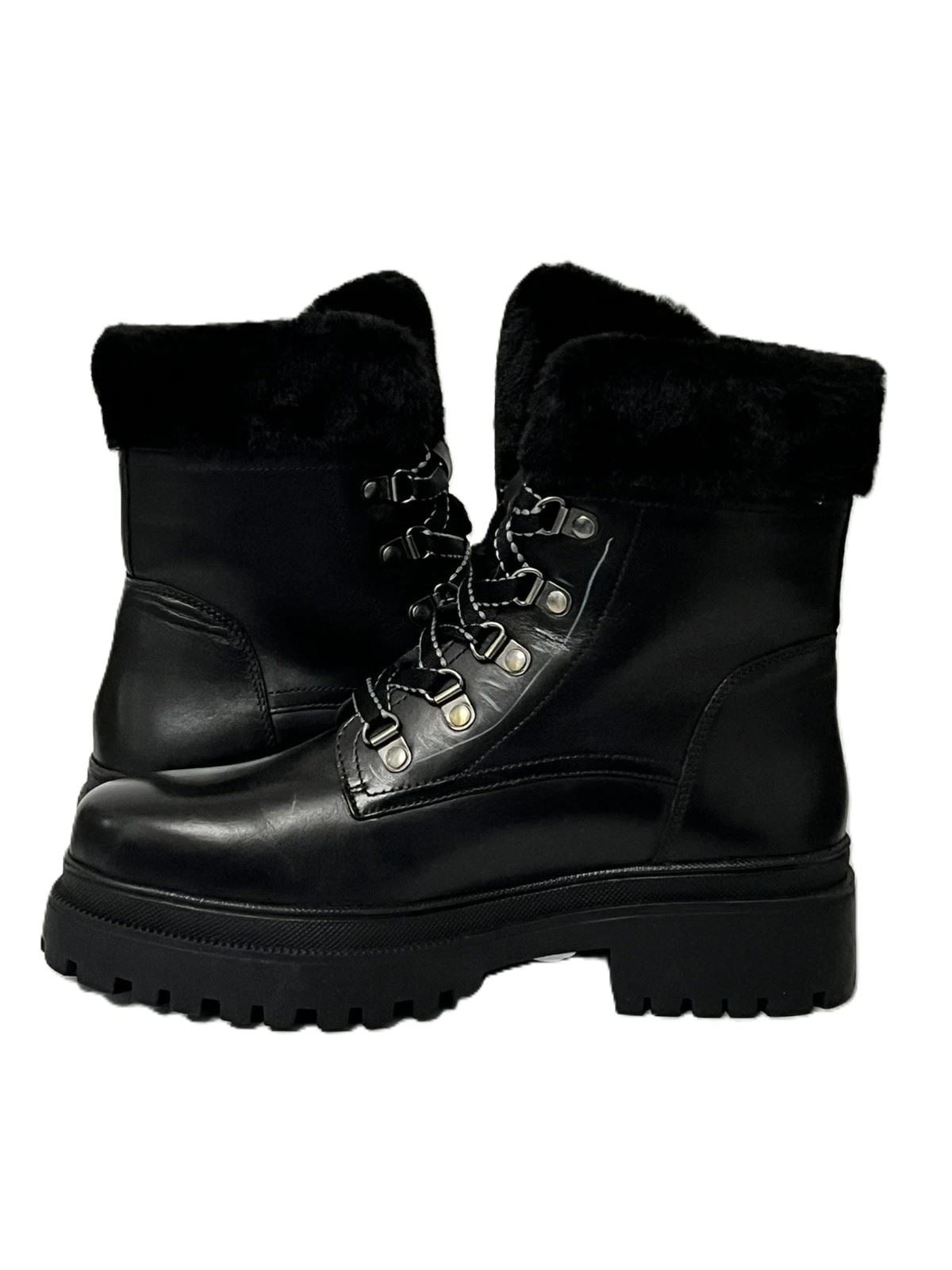 Osprey London The Budapest Leather Women's Black Boots