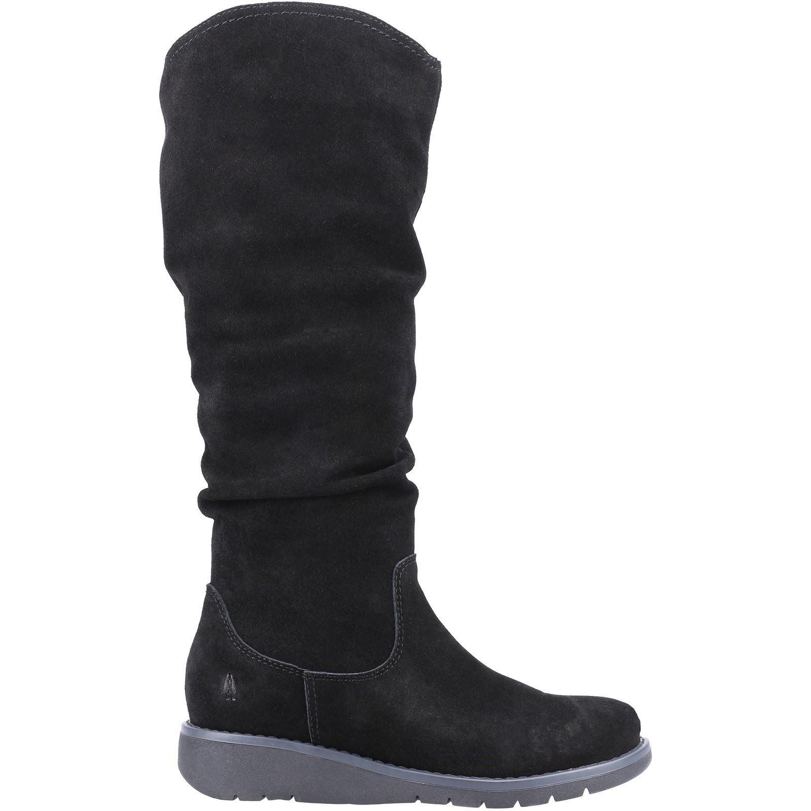 Hush Puppies Lucinda Suede Women's Black Boots