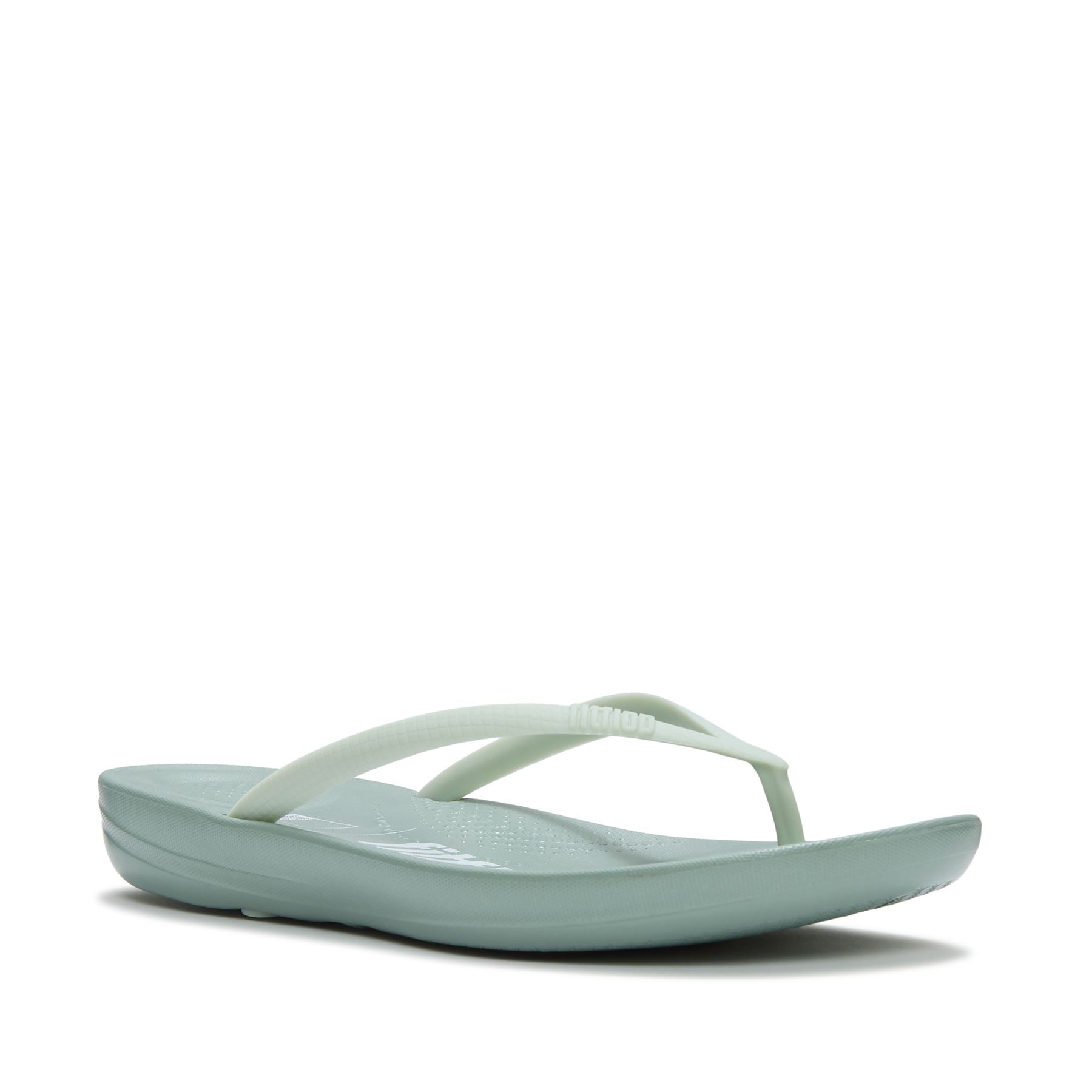 FitFlop X Pantone Iqushion Women's Iceberg Green Flip Flops