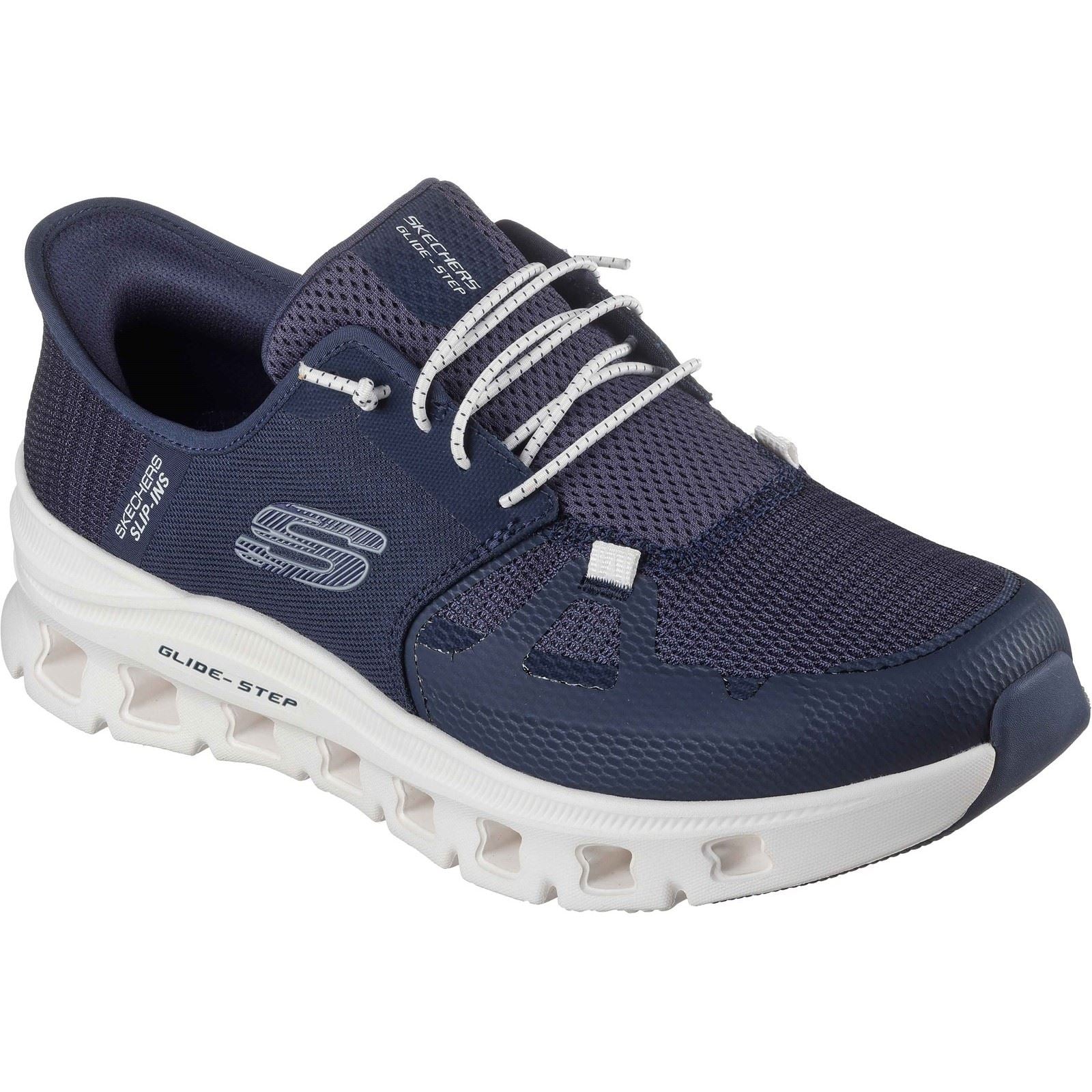 Skechers Glide-Step Pro Polyester Men's Navy Trainers