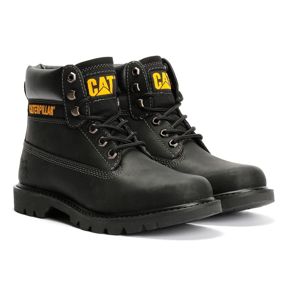 Caterpillar Colorado 2.0 Tractor Leather Men's Black Boots
