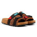 Flower Mountain Niwa Nylon Leopard Slides