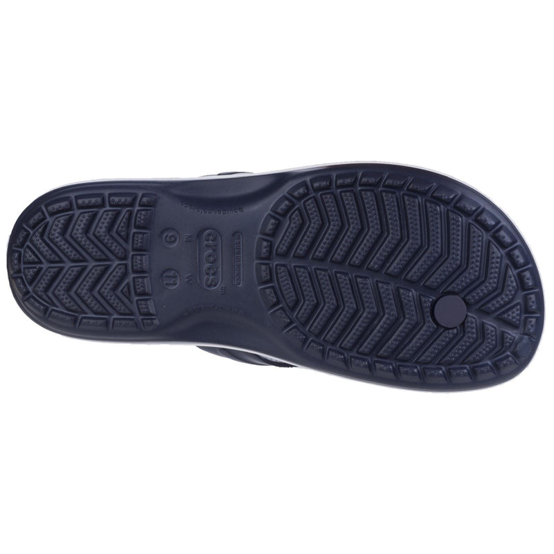Crocs Crocband Flip Croslite Rubber Navy Slippers